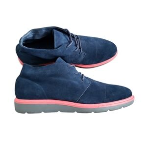 United Nude Navy Red Mens Dress Casual Leather Shoes Size 44 US 10/10.5 *